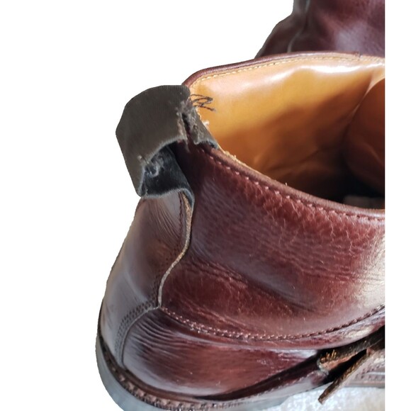 Vintage Cole Haan Country Brown Leather Chukka Ankle Boots Men\'s Size 9.5M 6321
